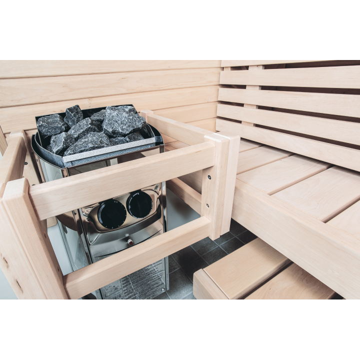 Poêle de sauna électrique - HARVIA Vega Compact BC35 avec panneau de commande