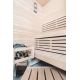 Poêle de sauna électrique - HARVIA Vega Compact BC35 avec panneau de commande