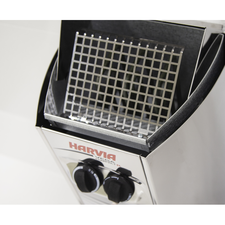 Poêle de sauna électrique - HARVIA Vega Compact BC35 avec panneau de commande