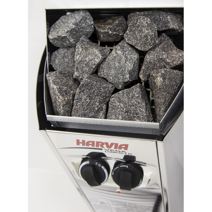 Poêle de sauna électrique - HARVIA Vega Compact BC35 avec panneau de commande