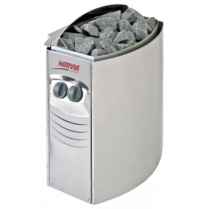 Poêle de sauna électrique - HARVIA Vega BC60 avec commande intégrée
