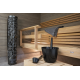 Poêle électrique pour sauna - HARVIA Cilindro Acier Noir PC66 6,6 kW