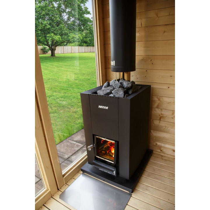 Poêle à bois pour sauna - HARVIA Linear 18 Compact
