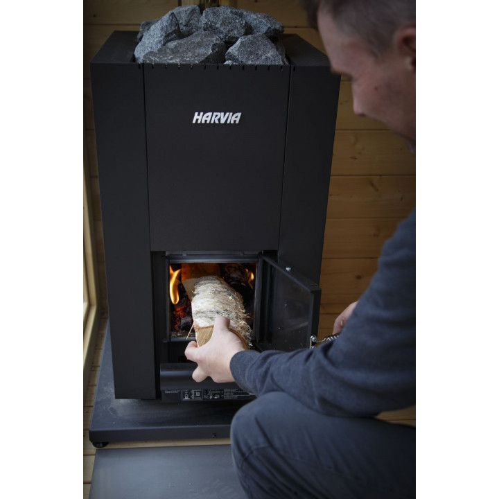 Poêle à bois pour sauna - HARVIA Linear 18 Compact