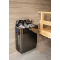 Poêle de sauna électrique HARVIA The Wall Black Steel SW80 8 kW - 3