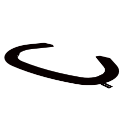 Bride d'encastrement - HARVIA Delta HD1  Bride d'encastrement - HARVIA Delta HD1