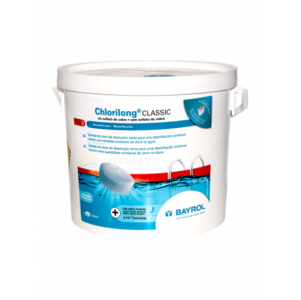 Comprimés de chlore à dissolution lente Chlorilong Classic 250, 5 kg