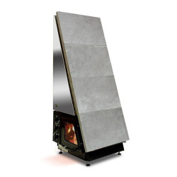Poêle de sauna combiné - MISA LAAVU 9 kW, gauche  Poêle de sauna combiné - MISA LAAVU 9 kW, gauche