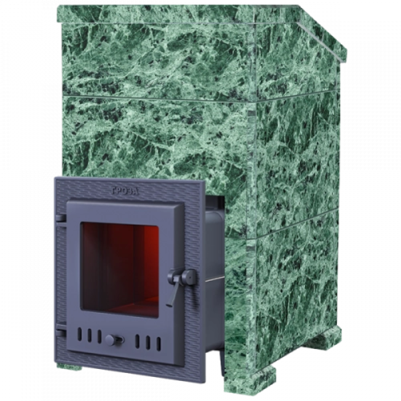 Poêle à bois pour sauna GEFEST - Groza 18 (M) President Serpentine
