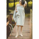 Tablier de sauna pour femme, en lin