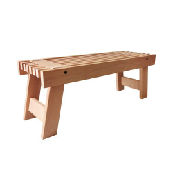 Banc de sauna, aulne 1005 x 370 x 400 mm 