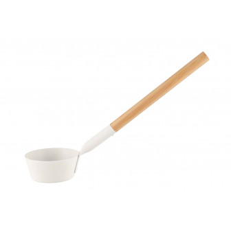 Louche en aluminium RENTO, blanche