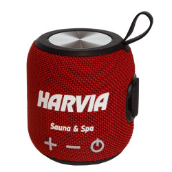 Enceinte de sauna résistante à l'eau HARVIA, rouge 