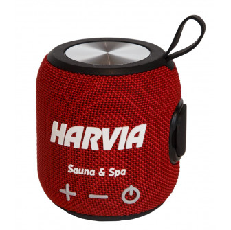 Enceinte de sauna résistante à l'eau HARVIA, rouge