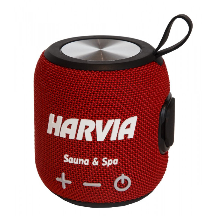 Enceinte de sauna résistante à l'eau HARVIA, rouge