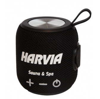 Haut-parleur de sauna résistant à l'eau HARVIA, noir