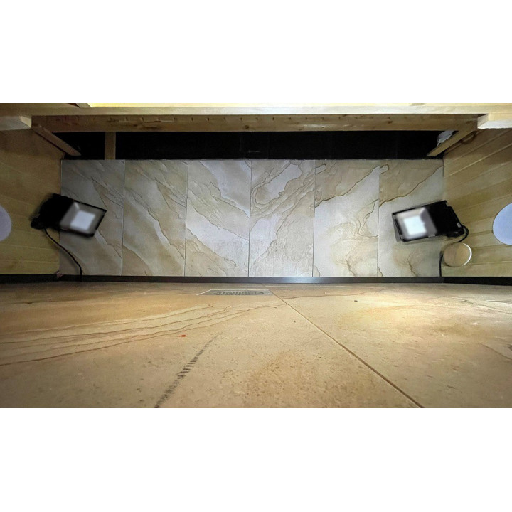 PROJECTEUR LED SAUFLEX RGB, AVEC UNITÉ DE COMMANDE