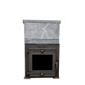 Poêle à bois pour sauna - SUMMIT Mont Blanc étendu avec revêtement en pierre ollaire - 1