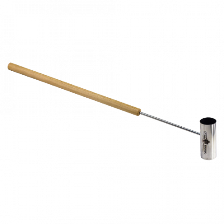 Louche à sauna en acier inoxydable, manche long, 200 ml