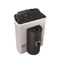 Poêle de sauna électrique – SAWOTEC Mini X Corner 3,6 kW, avec unité de commande - 0