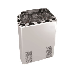 Poêle de sauna électrique - SAWOTEC MINI X Corner 2,3kW, sans unité de commande 