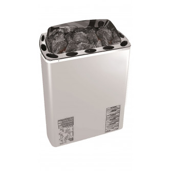 Poêle électrique pour sauna - SAWOTEC MINI X Corner, 3,6 kW, sans unité de commande