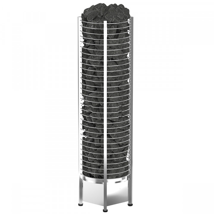 Poêle de sauna électrique – SAWOTEC Tower, sans unité de commande, TH9-120NS-P