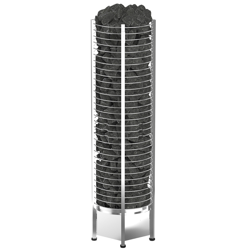 Poêle électrique pour sauna – SAWOTEC Tower, sans unité de commande