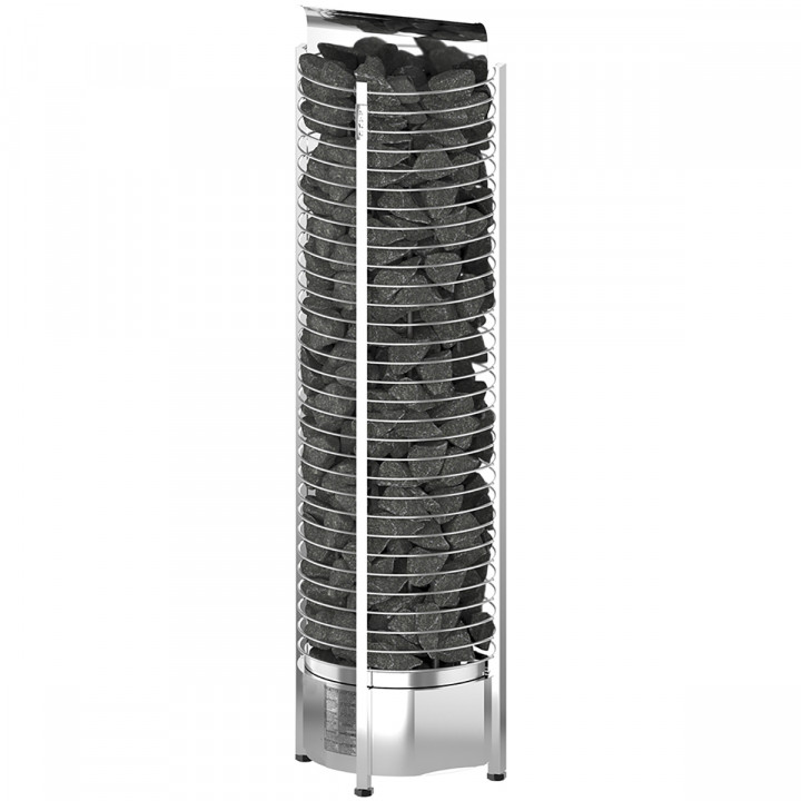 Poêle électrique pour sauna – SAWOTEC Tower Wall, sans unité de commande 6 kW