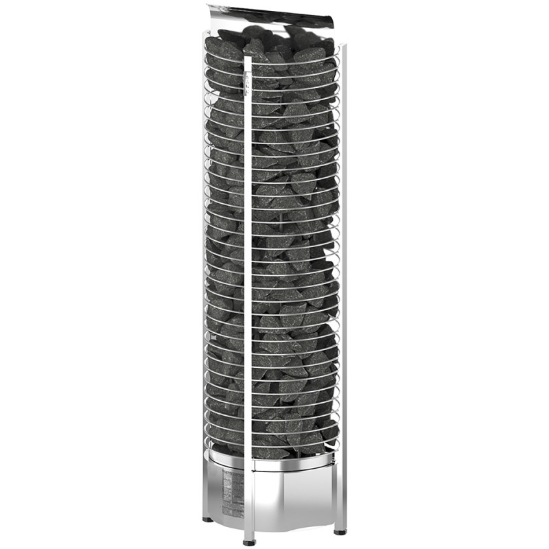 Poêle électrique pour sauna – SAWOTEC Tower Wall, sans unité de commande