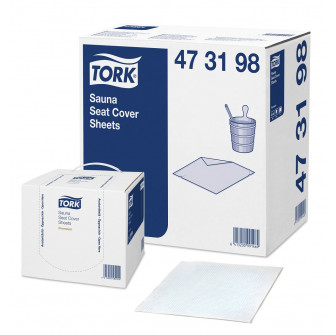 Tapis de sauna à usage unique Tork, lot de 150