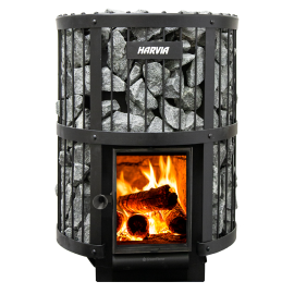 Poêle à bois pour sauna - HARVIA Legend 240 GreenFlame  Poêle à bois pour sauna - HARVIA Legend 240 GreenFlame