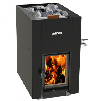 Poêle à bois pour sauna - HARVIA Linear 22 GreenFlame ES