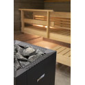 Poêle à bois pour sauna - HARVIA Linear 22 GreenFlame RS - 2