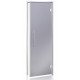 Portes vitrées AD BENELUX pour sauna vapeur, 70 x 200, grises