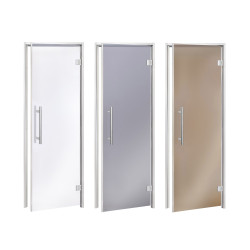 Portes vitrées AD BENELUX pour sauna vapeur  Portes vitrées AD BENELUX pour sauna vapeur