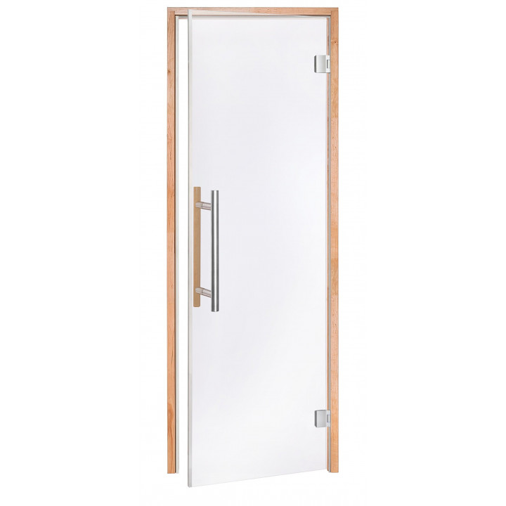 Portes de sauna en verre AD BENELUX, 70 x 190, aulne, transparentes