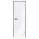 Portes vitrées AD DORY pour sauna vapeur, 70 x 210 cm, transparentes