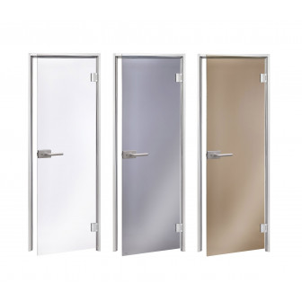 Portes vitrées AD DORY pour sauna vapeur