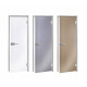Portes vitrées AD DORY pour sauna vapeur, 70 x 210 cm, transparentes