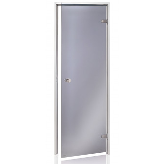 Portes vitrées AD pour sauna vapeur, verre gris