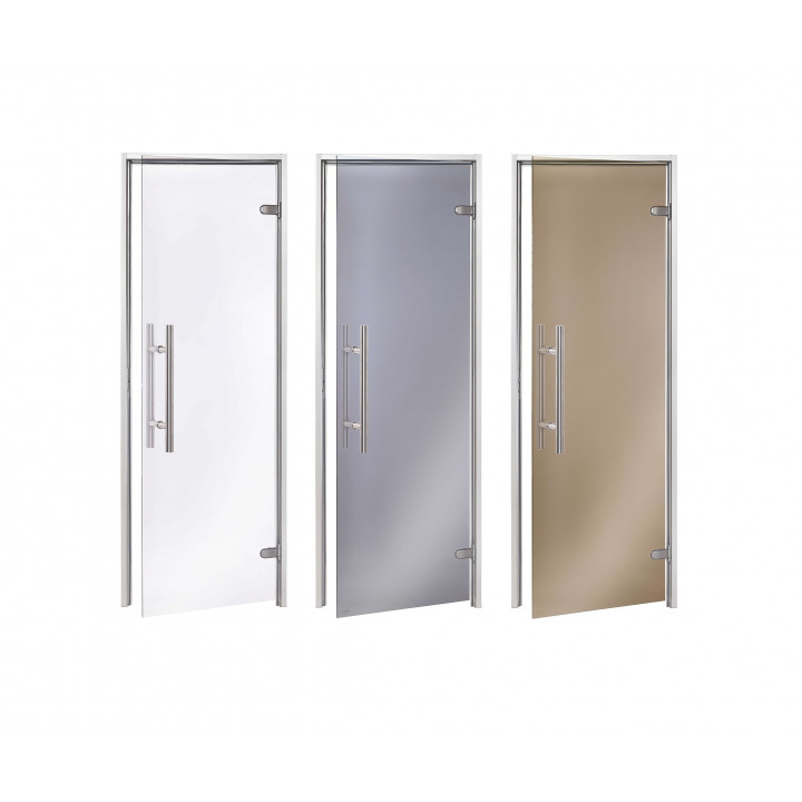 Portes vitrées AD LIGHT pour sauna à vapeur
