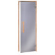 Portes de sauna en verre AD NATURAL, 80 x 210 cm, aulne, gris