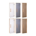 Portes de sauna en verre AD NATURAL, Verre mat - 0