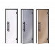 Portes vitrées AD PREMIUM pour sauna vapeur, 70 x 200, Bronze