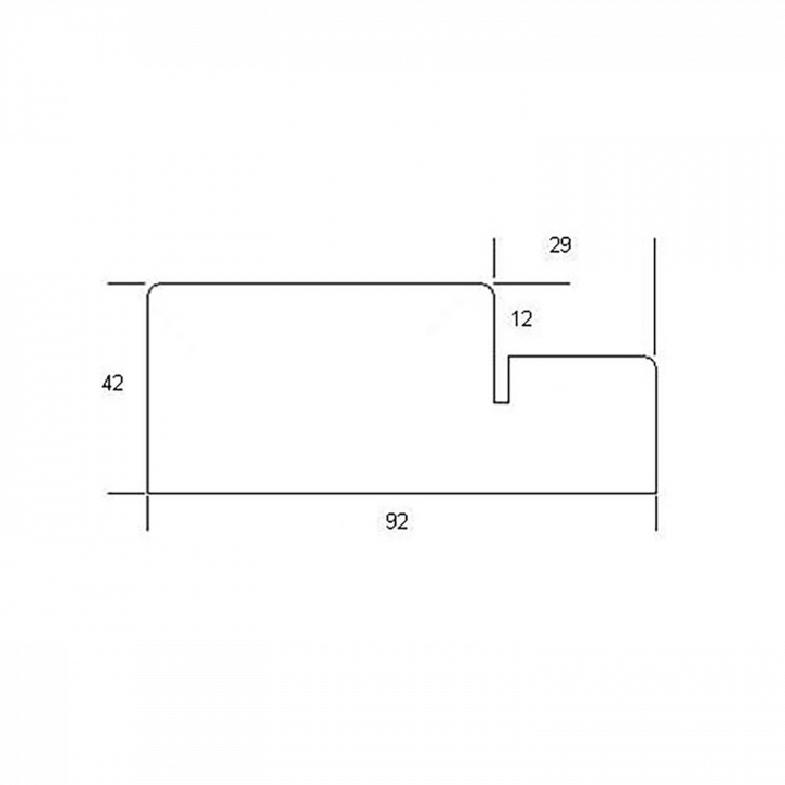 Portes de sauna en verre AD STANDART, verre mat