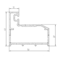 Portes en verre AD pour sauna vapeur, verre mat - 3