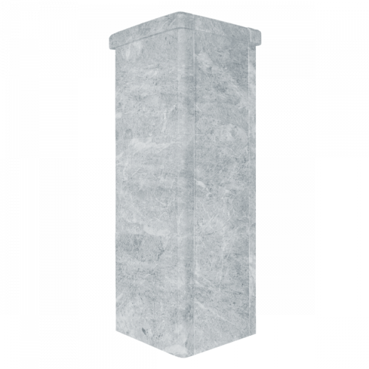 Finition cheminée en pierre, Talkochlorite, 790 mm