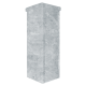 Finition cheminée en pierre, Talkochlorite, 790 mm