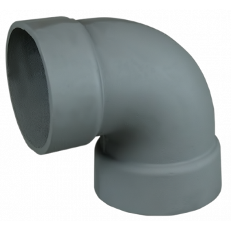 Coude en fonte 90G F115 pour fours GEFEST